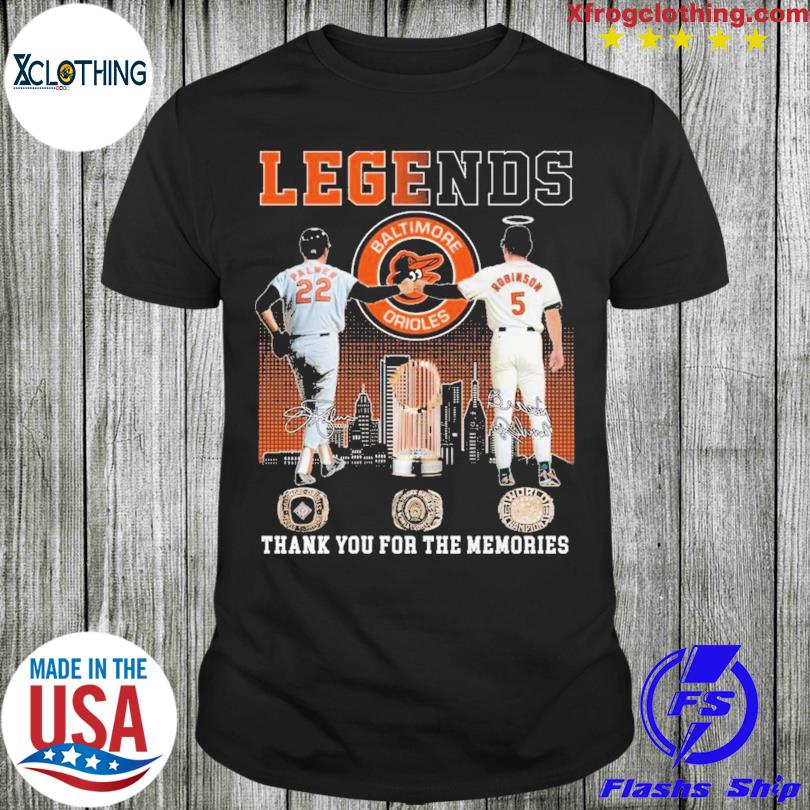 Legends Baltimore Orioles Palmer And Robinson Thank You For The