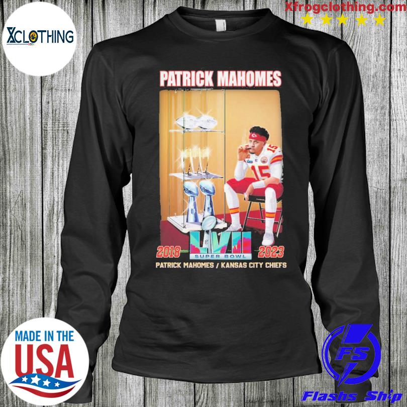 Kansas City Chiefs Patrick Mahomes 2018-2023 Super Bowl shirt