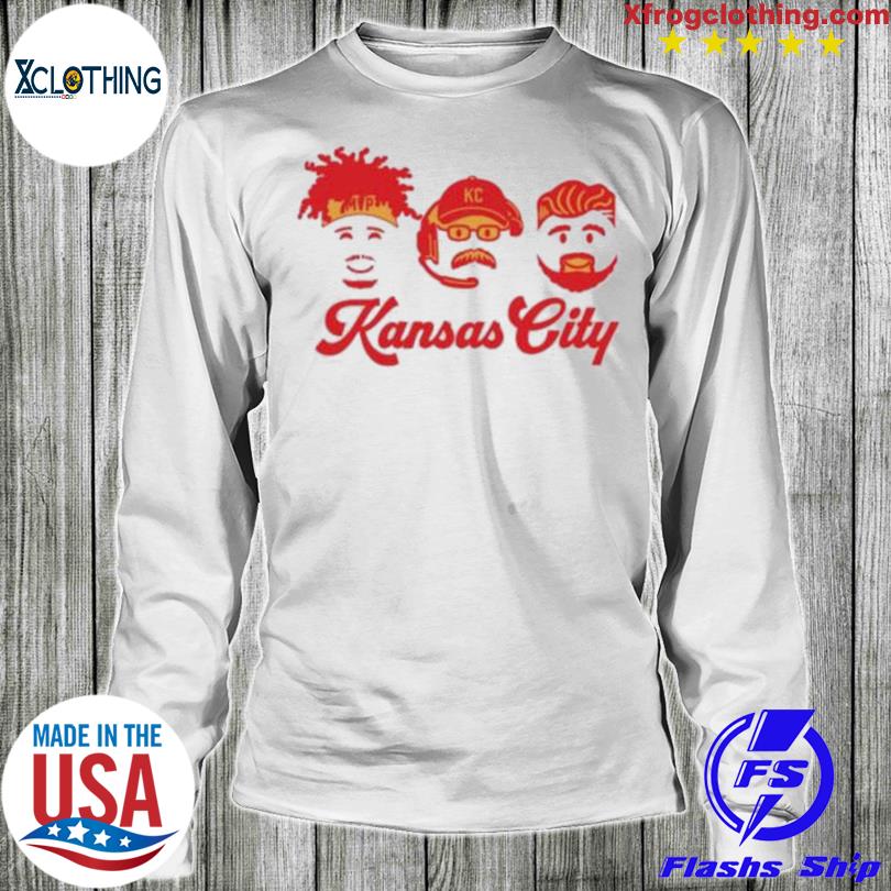 : Long Sleeve Red Patrick Mahomes Travis Kelce Andy Reid  Champions Champs Shirt T-Shirt, Mens, Long Sleeve : Clothing, Shoes &  Jewelry