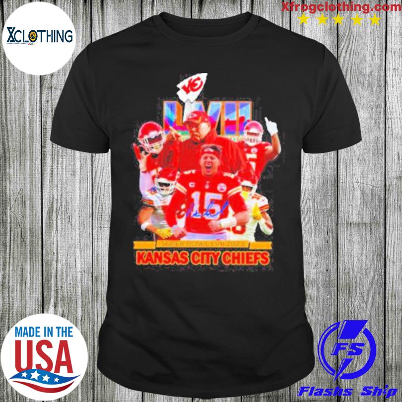 Patrick Mahomes Super Bowl Lvii 2023 Kansas City Chiefs shirt
