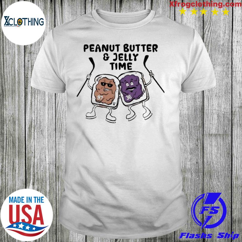 Peanut butter and jelly time hockey lodge merch shirt