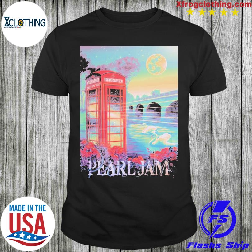 Pearl jam london uk hyde park shirt