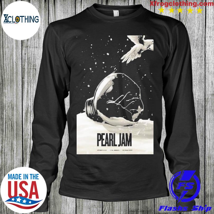 Pearl Jam September 2 2023 Concert Poster Shirt - Shibtee Clothing