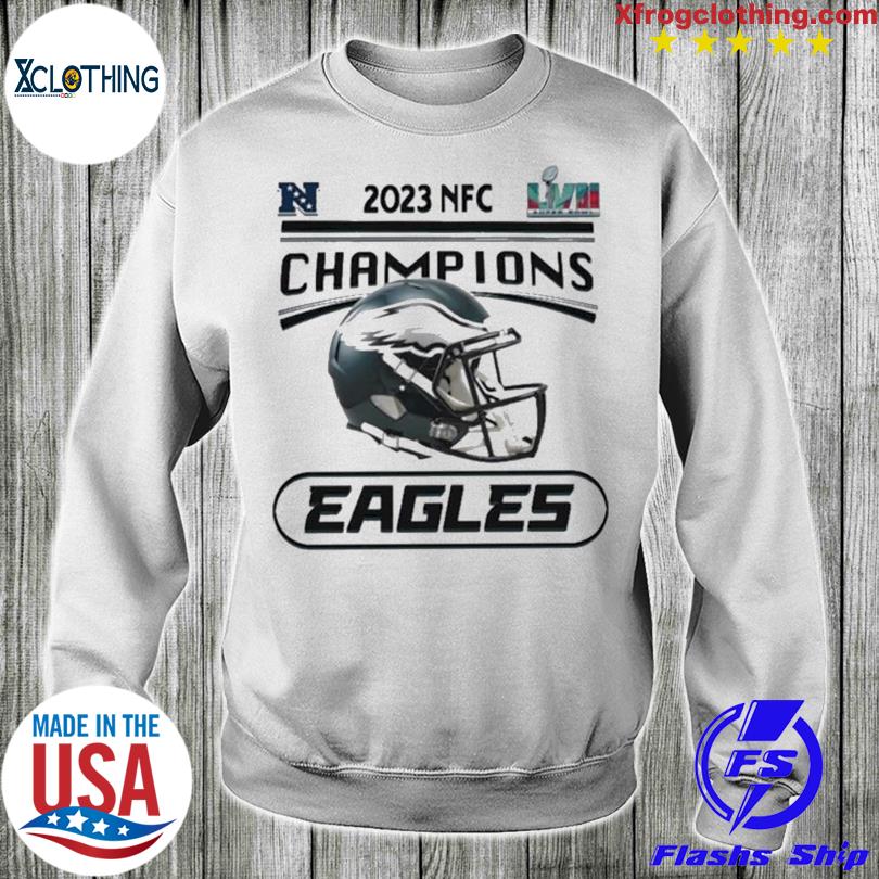 Premium Philadelphia Eagles 2023 NFC Champions Within Bounds Big Tall T- Shirt, hoodie, sweater, long sleeve and tank top