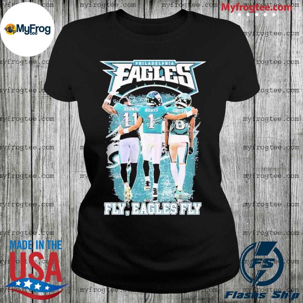 Philadelphia Eagles Mens Shirt, Hurts And Smith Fly Eagles Fly T-Shirt -  Bring Your Ideas, Thoughts And Imaginations Into Reality Today