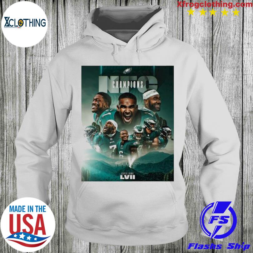 Philadelphia Eagles NFC Champions Super Bowl LVII shirt, hoodie, sweater  and long sleeve