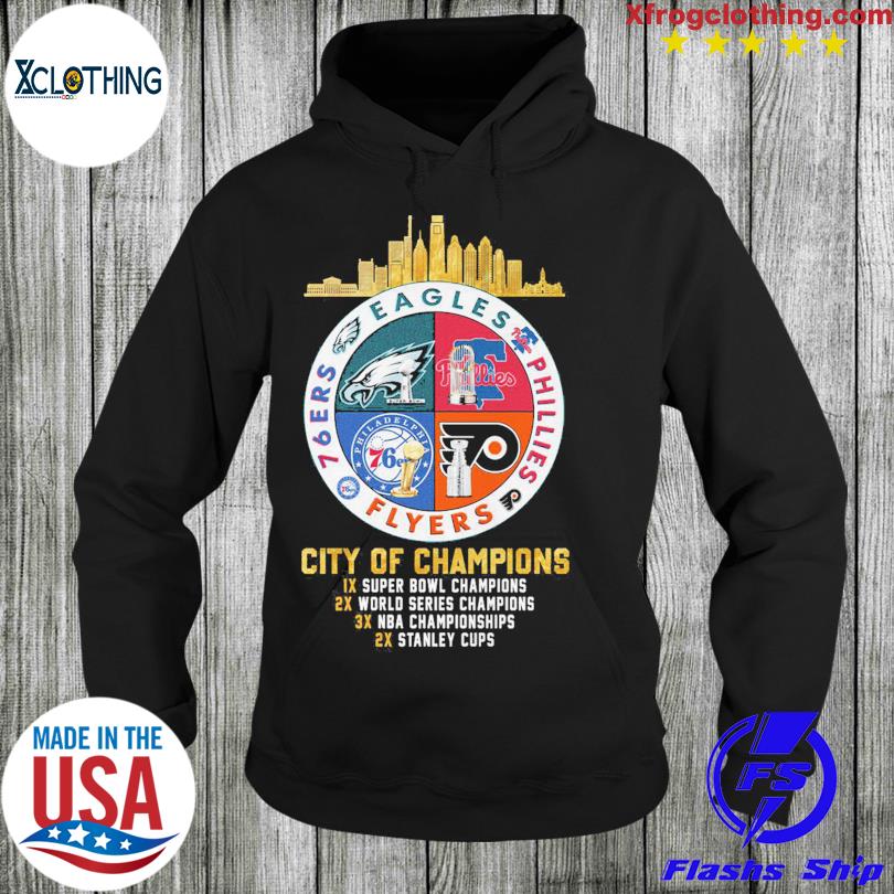 Philadelphia Eagles Phillies Flyers And 76ers City Of Champions