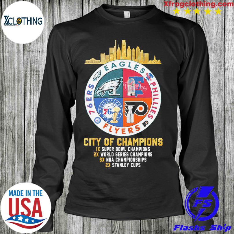 Philadelphia Eagles Phillies Flyers And 76ers City Of Champions