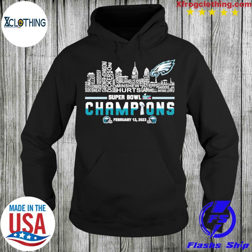 Philadelphia Eagles Player Super Bowl LVI Champions 2023 Sweatshirt, hoodie,  sweater, long sleeve and tank top