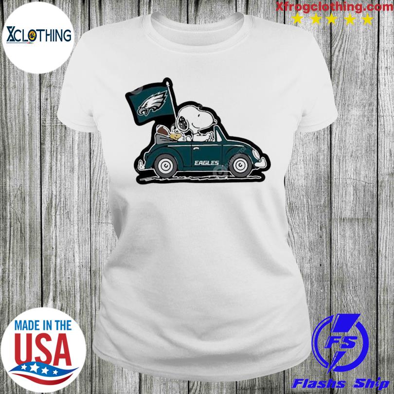 Snoopy and Woodstock driving car Detroit Lions shirt - Limotees