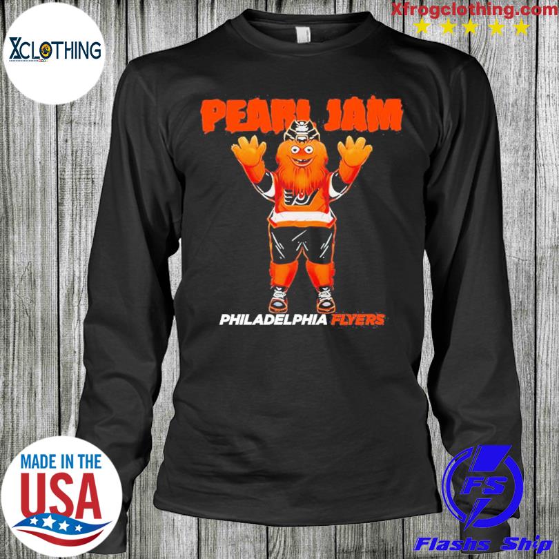 Official 2023 Philadelphia flyers x pearl jam gritty shirt, hoodie,  sweater, long sleeve and tank top