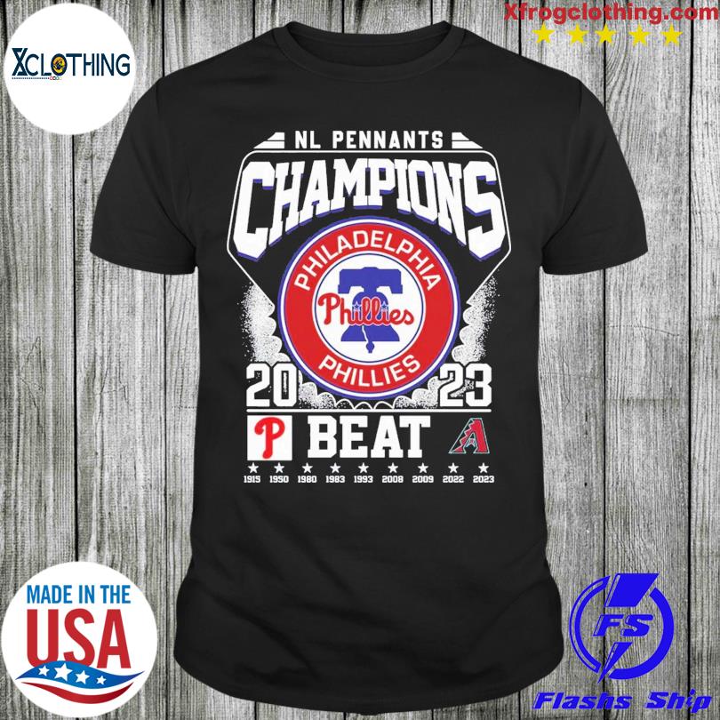 Philadelphia Phillies Beat Arizona Diamondbacks T-Shirt - Teechicoutlet