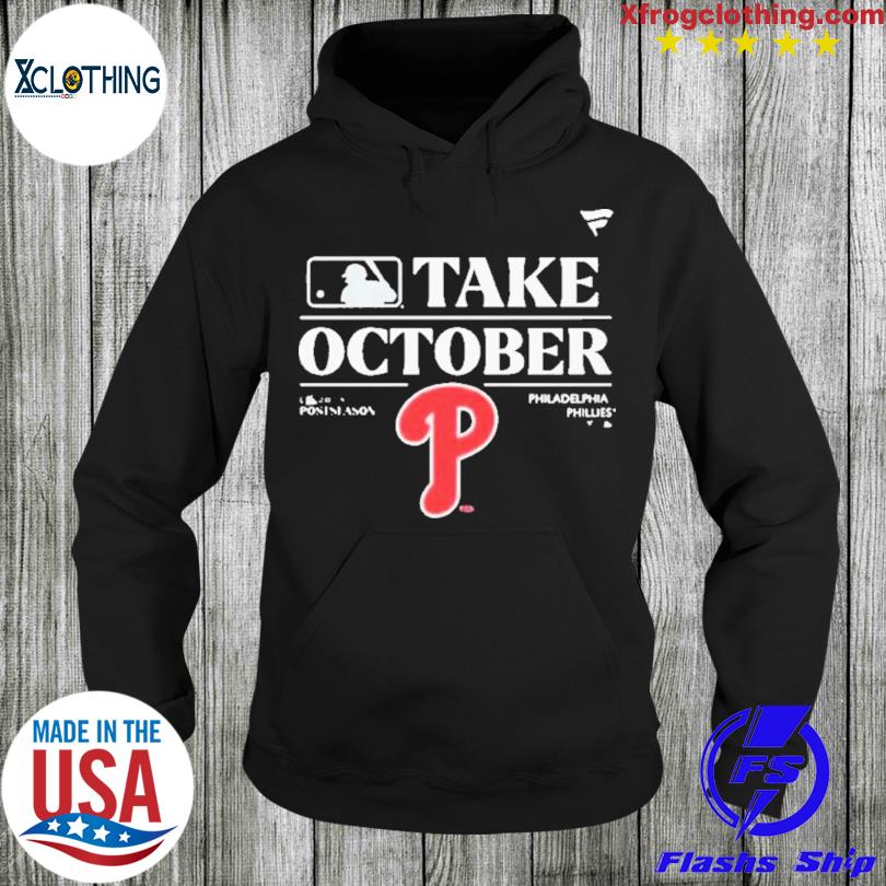 Philadelphia Phillies Clinch Playoff Worldseries Champions Red October Shirt