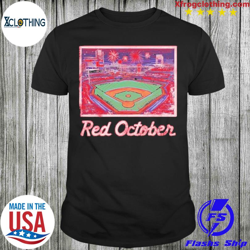 Philadelphia Phillies Red October Stadium 2023 Red Phillies Shirt