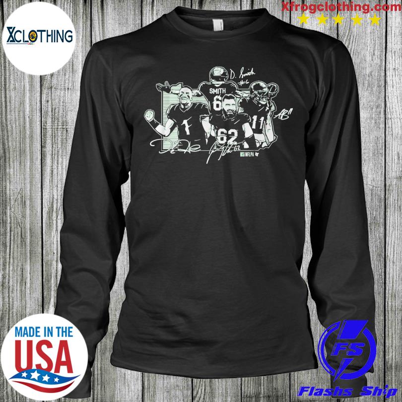 Philadelphia Eagles Jason Kelce – DeVonta Smith – Jalen Hurts T-Shirt,  hoodie, sweater, long sleeve and tank top