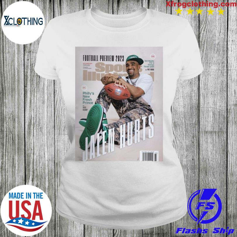 Eagles Nation Football Preview 2023 Jalen Hurts Sports Illustrated  Releasing In September T-Shirts, hoodie, sweater, long sleeve and tank top