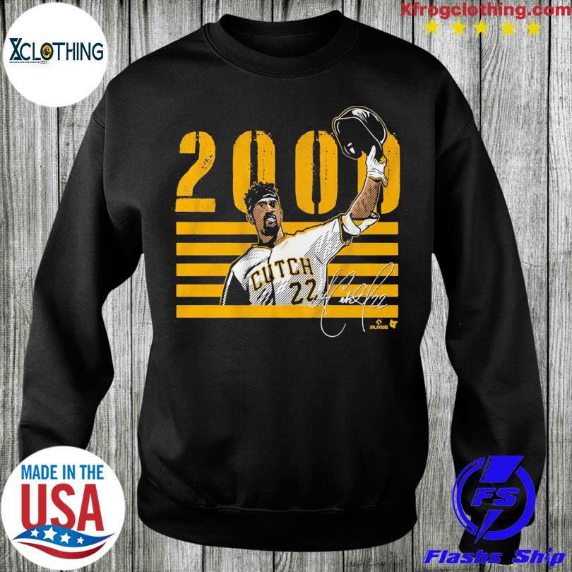 Pirates Andrew McCutchen 2000 hits for 22 shirt, hoodie, sweater