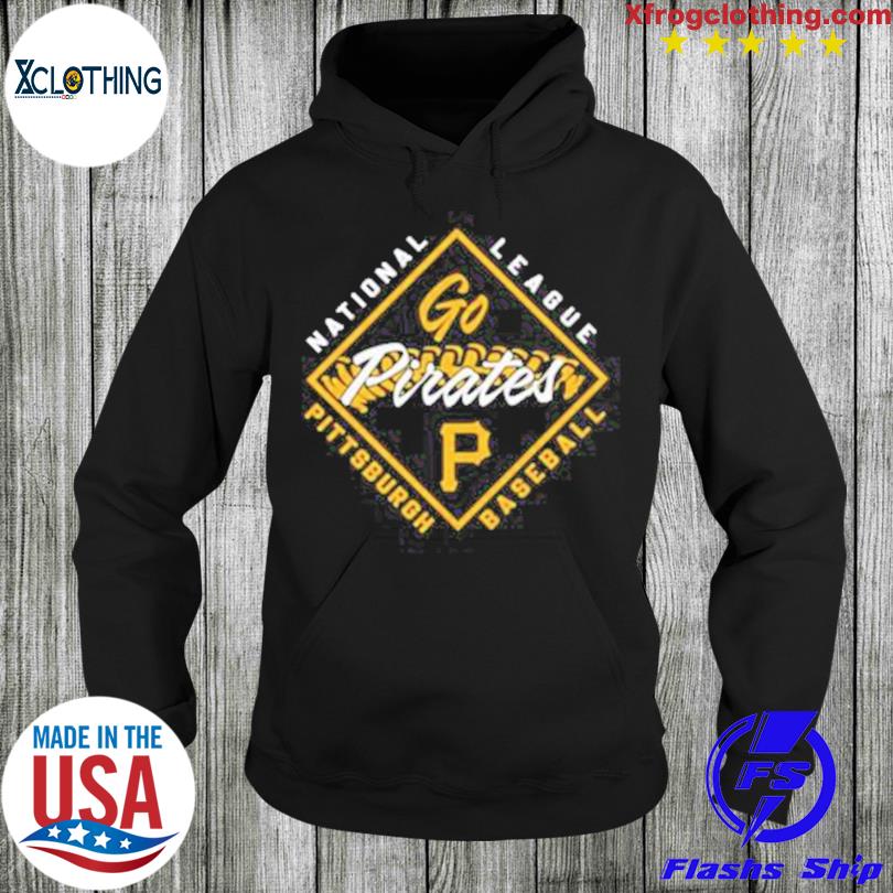 Pittsburgh Pirates Soft as a Grape Women's Plus logo shirt, hoodie