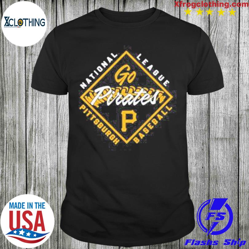 Pittsburgh Pirates Soft as a Grape Women's Plus logo shirt, hoodie