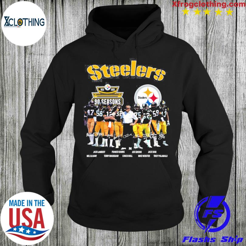 Pittsburgh Steelers 90 Season 1933 2023 Memories T Shirt, hoodie, sweater  and long sleeve