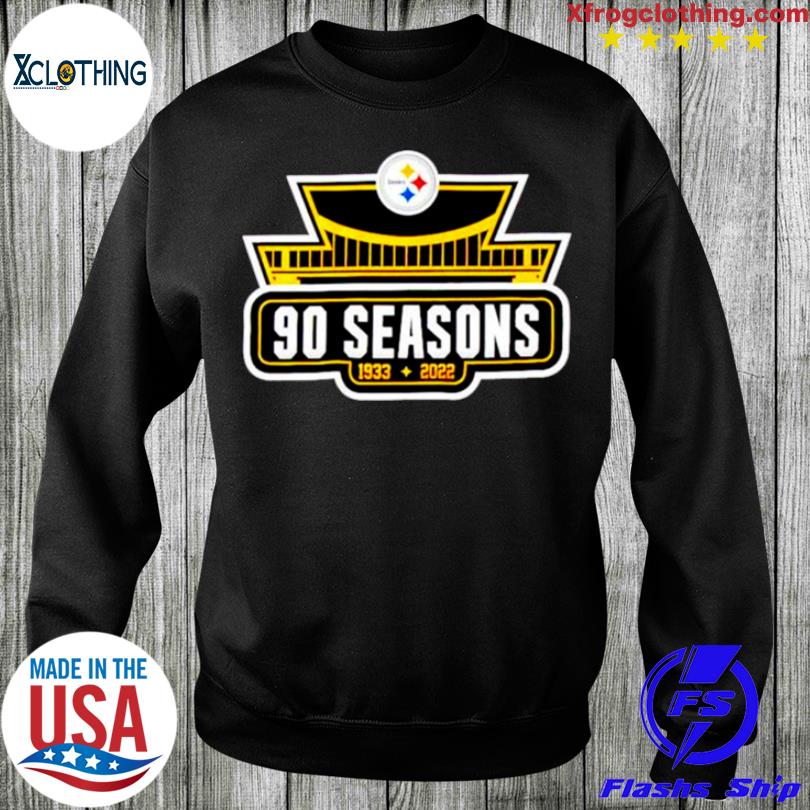 Pittsburgh Steelers 89th anniversary 1933-2022 t-shirt