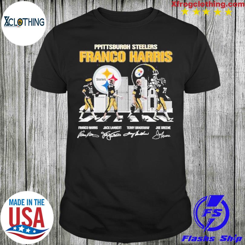 Pittsburgh Steelers Joe Greene Franco Harris And Terry Bradshaw Signatures  shirt, hoodie, sweater, long sleeve and tank top