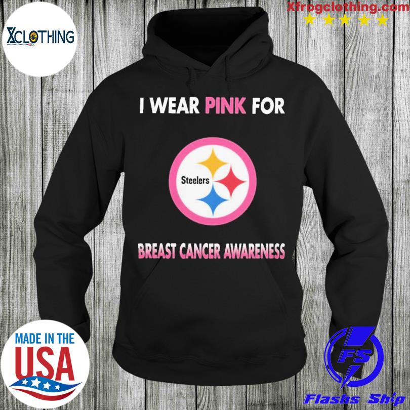 Pittsburgh Steelers Breast Cancer Awareness Men's Option Play T-Shirt