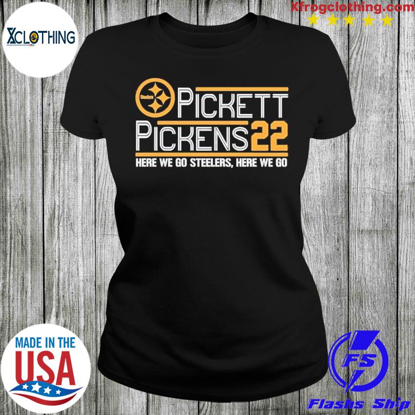 Step Brothers George Pickens and Kenny Pickett Pittsburgh Steelers shirt -  Limotees