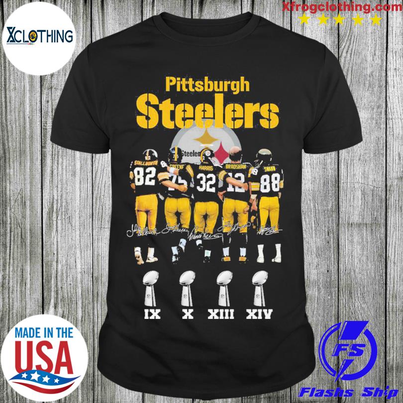 Buy Pittsburgh Steelers Stall Worth Greene Harris Bradshaw Swann Shirt For  Free Shipping CUSTOM XMAS PRODUCT COMPANY