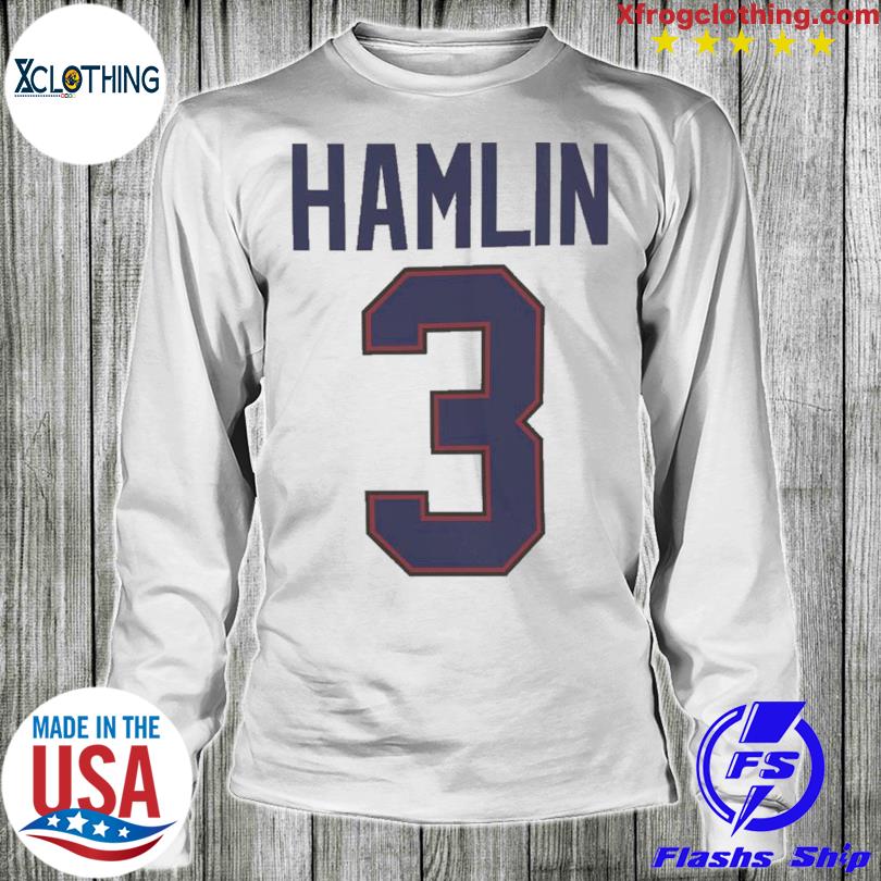 Cheap Buffalo Bills Damar Hamlin Jersey Two Side Shirt - Wiseabe