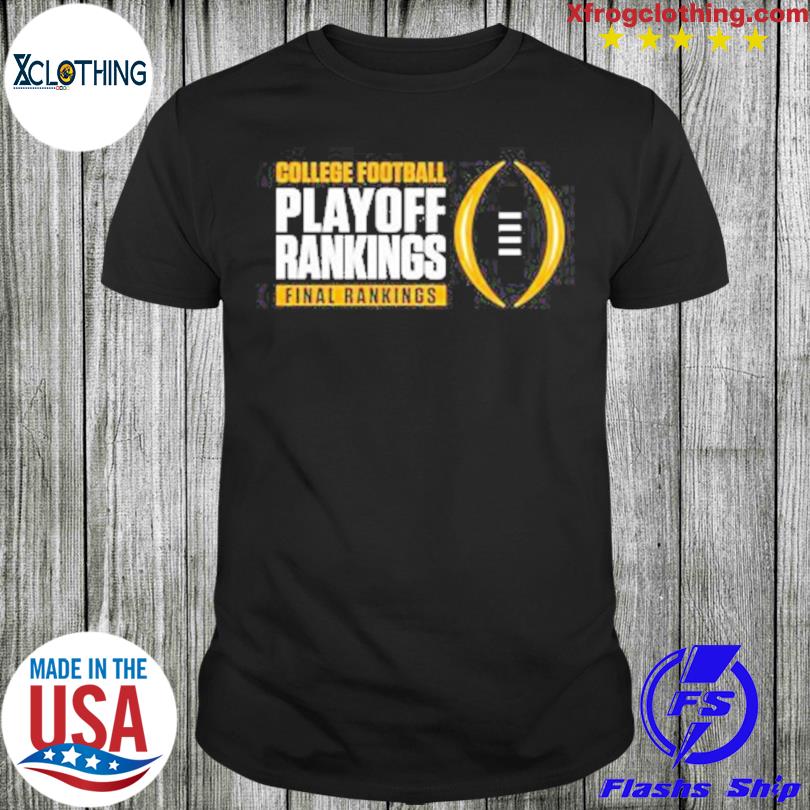 Premium College Football Playoff Rankings Final Rankings 2022 shirt