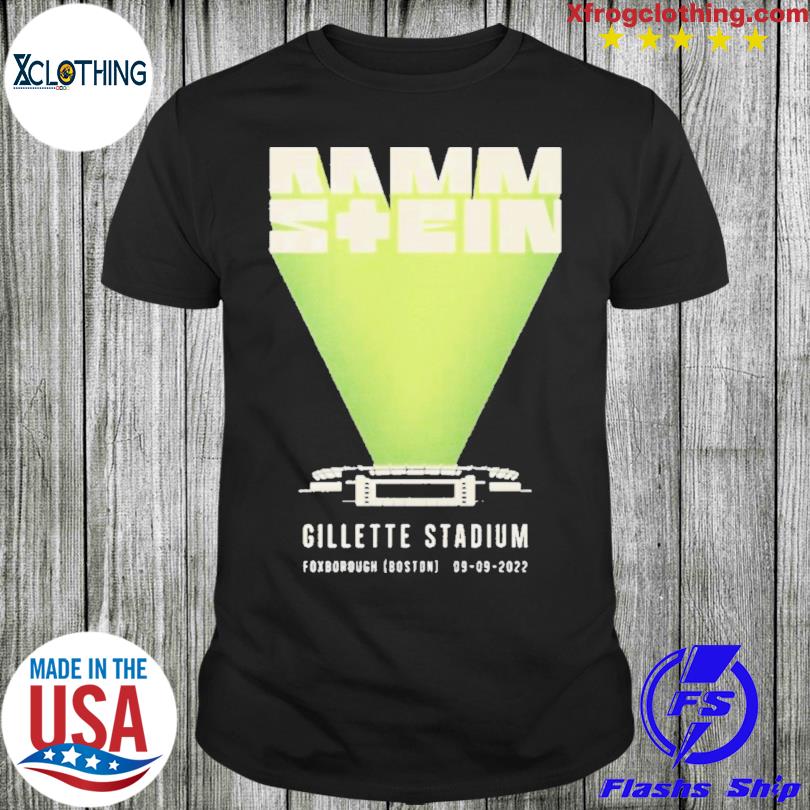 Rammstein GIllette Stadium Foxborough Boston 2022 Tour Shirt
