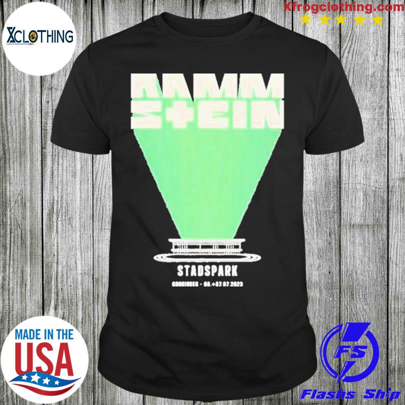 Rammstein Stadspark Europe Stadium Tour 2023 Groningen New T-Shirt