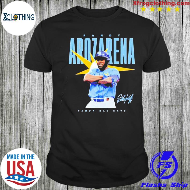 Tampa Bay Rays Randy Arozarena signature shirt, hoodie, sweater and long  sleeve