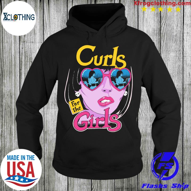 Raskol Apparel Shop Curls For The Girls Pink Shirt, hoodie