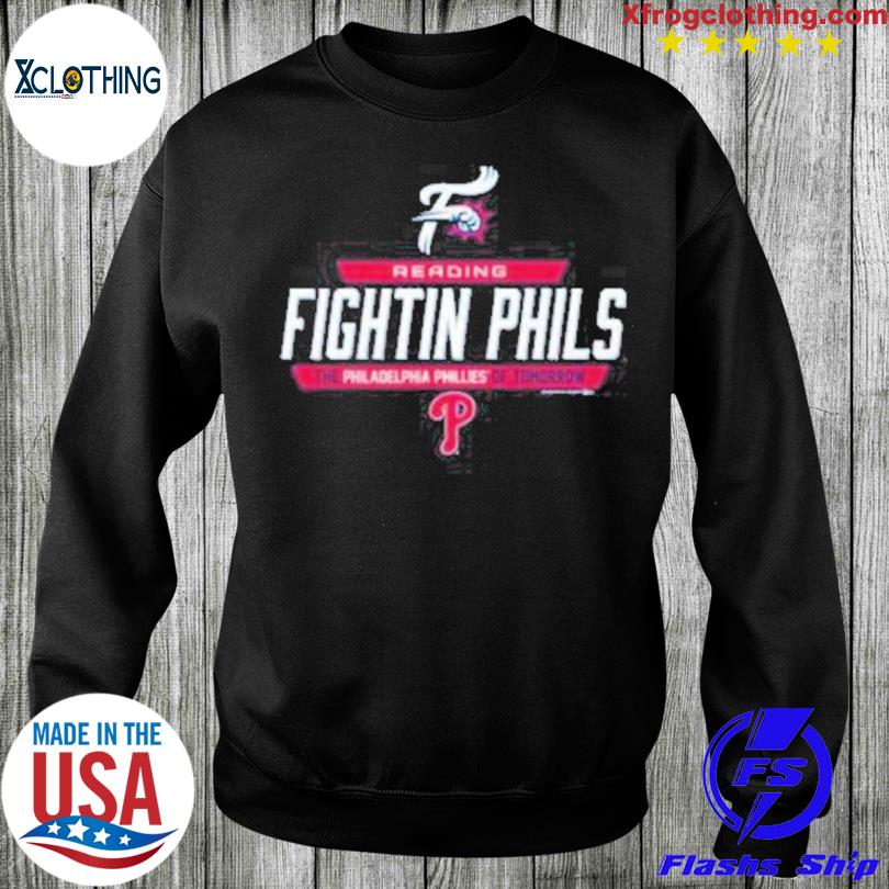 Philadelphia Phillies Fightin Phils Liberty Bell Cadet Light Blue 47 Super Rival T-Shirt 2XL