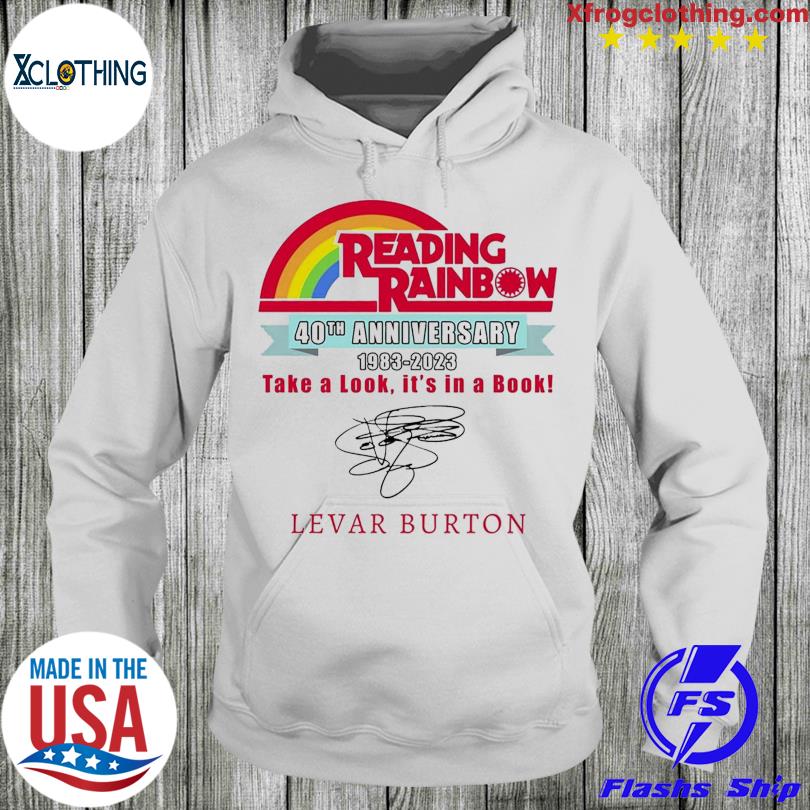 Reading on sale rainbow hoodie