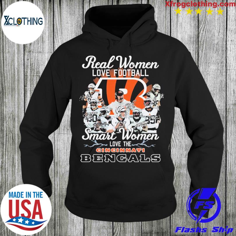 Real Women Love Football Smart The Cincinnati Bengals Shirt ⋆ Vuccie