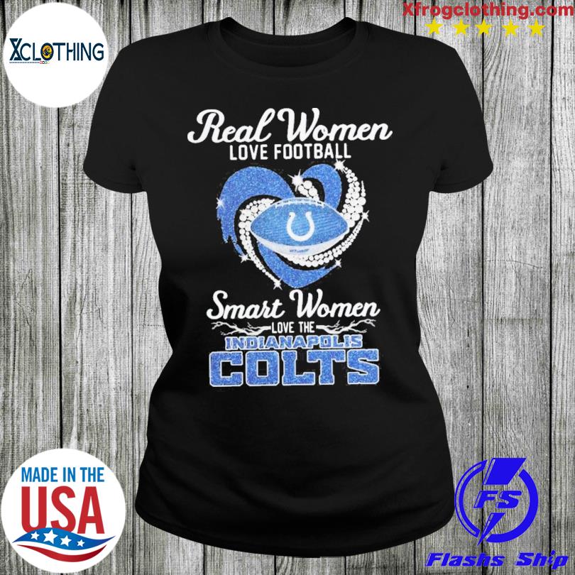 Colts Real Women Love Football Long sleeve shirt size large