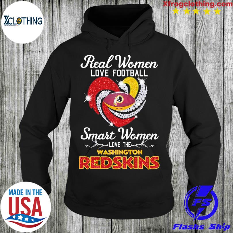 Real Women Love Football Washington Redskins T-shirt - Shibtee Clothing