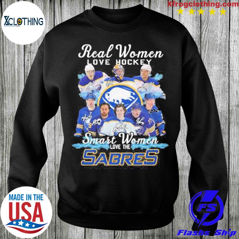 2023 real women love Ice hockey smart women love the St Louis Blues  signatures shirt