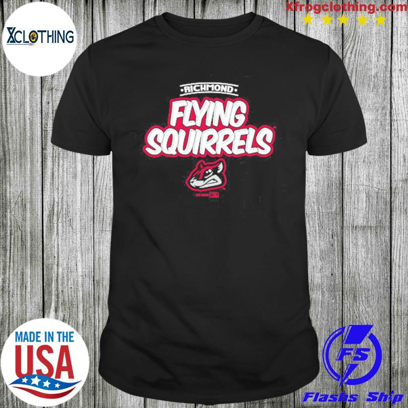 Richmond Flying Squirrels Baseball logo 2023 shirt