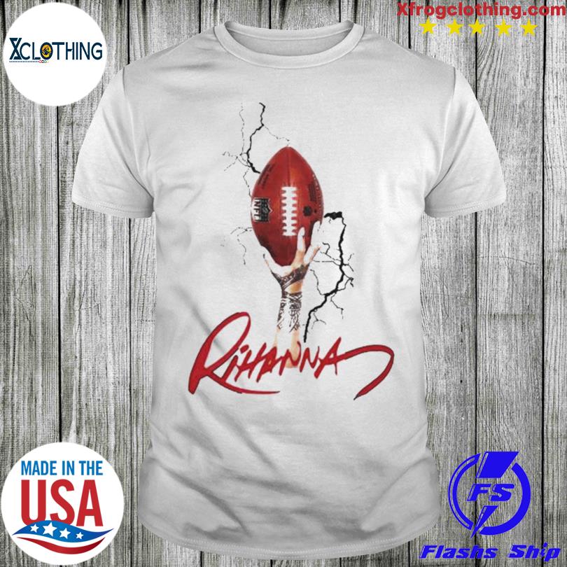 Super Bowl 2023 Rihanna Football Shirt, hoodie, sweater, long sleeve and  tank top