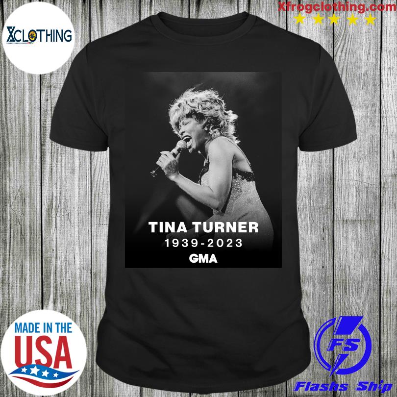 Rip The Queen Of Rock And Roll Tina Turner 1939-2023 T-Shirt