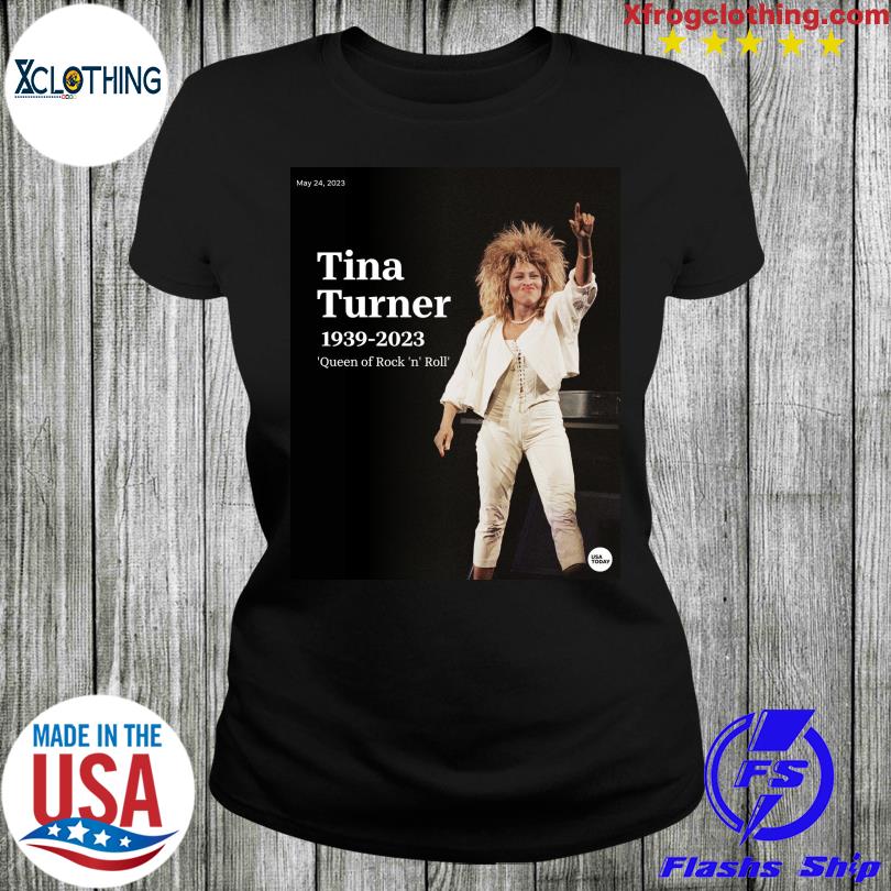 Retro Queen of Rock And Roll Tina Turner T Shirt, Unique Rest In Peace Tina  Turner Shirt - Allsoymade