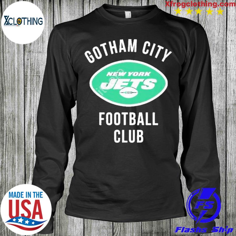 Robert saleh wearing gotham city Football club jets t-shirt, hoodie,  longsleeve, sweater