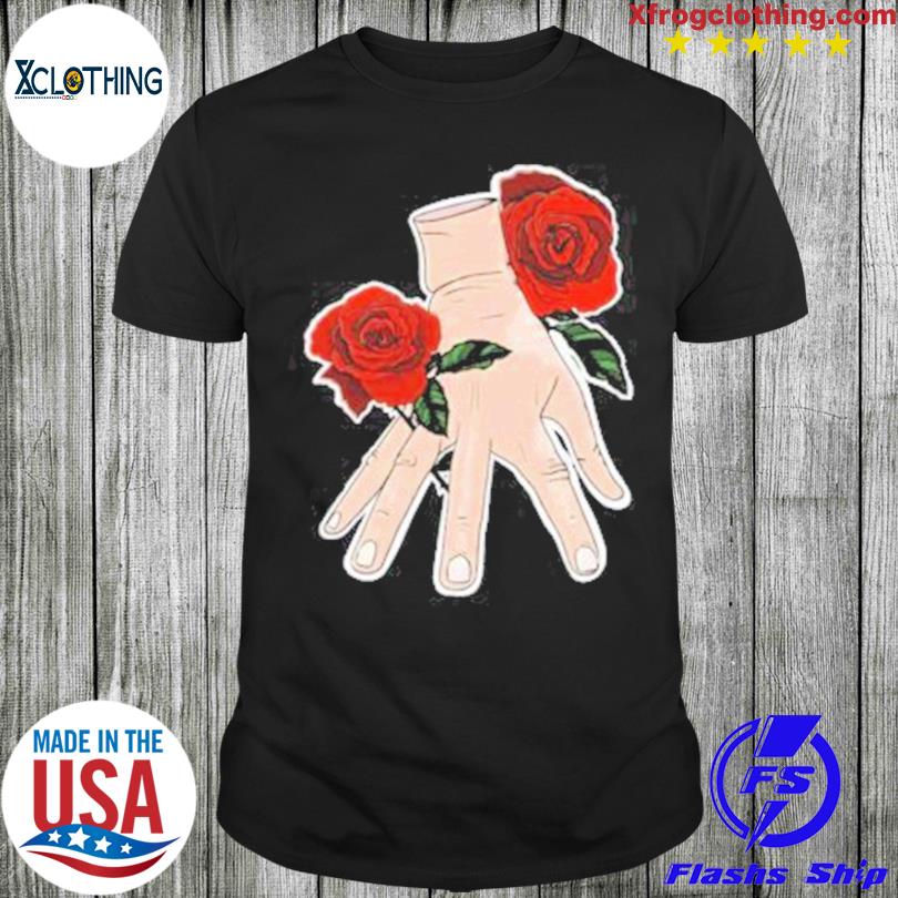 Roses And Thing Wednesday Addams Netflix T-Shirt