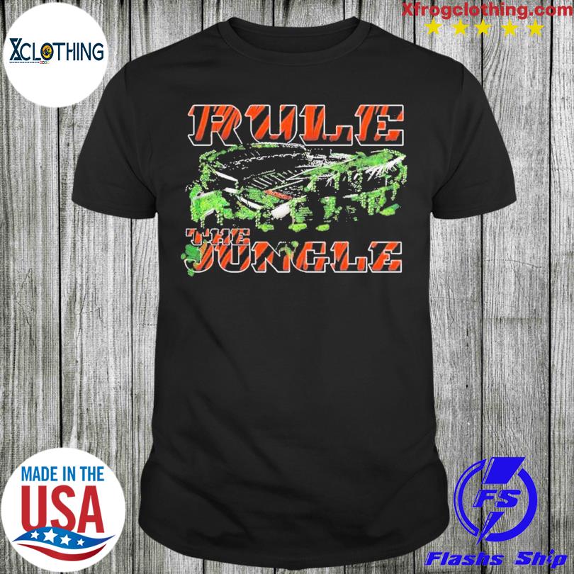 Cincinnati Bengals Rule The Jungle T-shirt - Shibtee Clothing