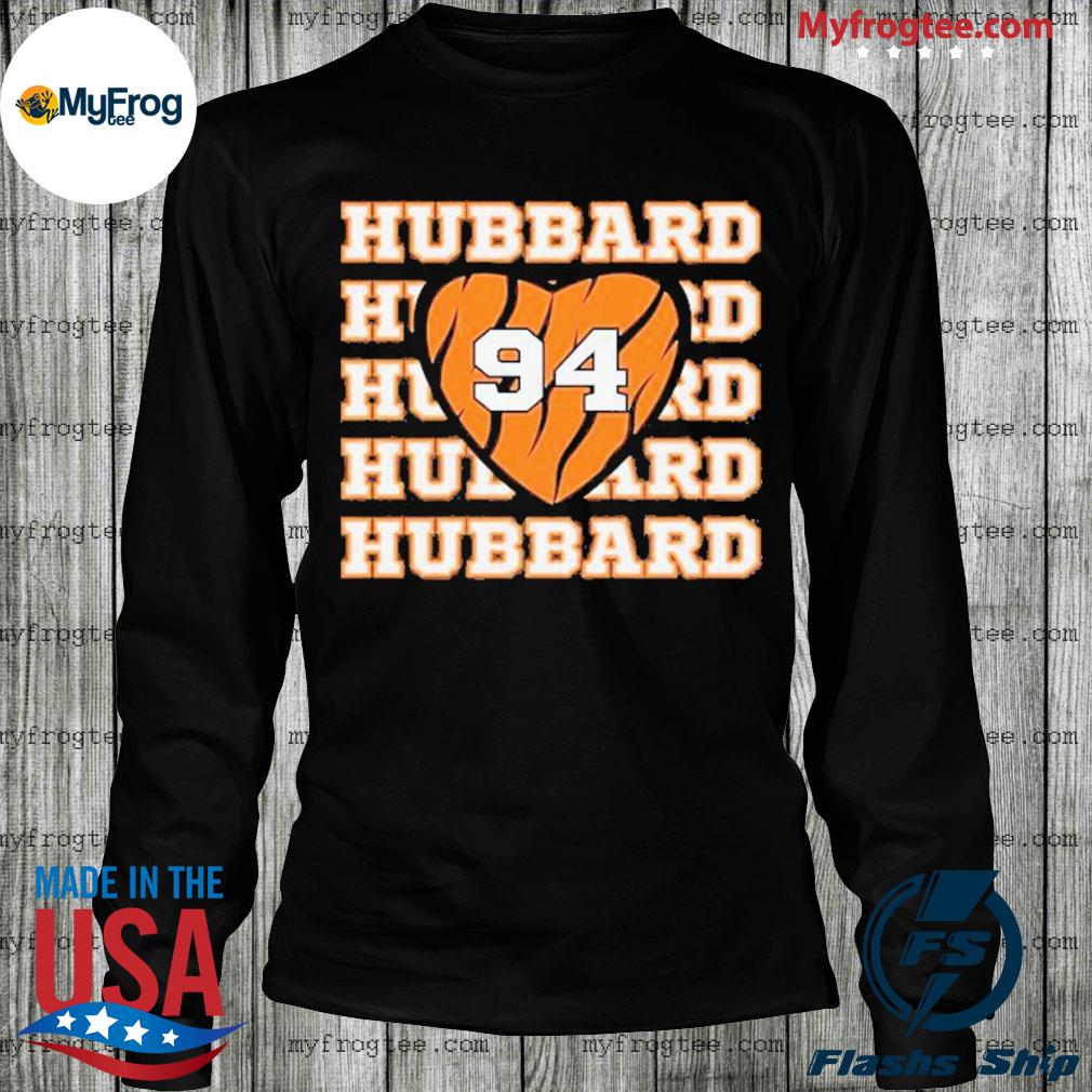 Sam Hubbard Cincinnati Bengals Heart 94 Shirt, hoodie, sweater and