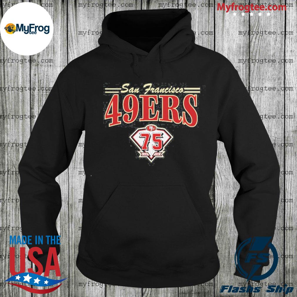 San Francisco 49ers 75Th Anniversary Shirt, hoodie, sweater, long